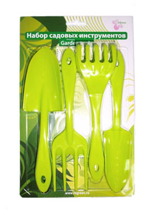 Набор садовых инструментов [Garden tools] [салатовый] [ING60009] [/22]*