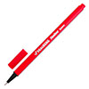 Ручка капиллярная Brauberg "Fineliner" трехгранная, метал.наконечник, красная, 0,4мм, [142254][/12]*
