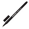 Ручка капиллярная Brauberg "Fineliner" трехгранная, метал.наконечник, черная, 0,4мм, [142252] [/12]*